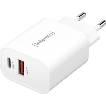 Intenso W30AC 30W USB-A en USB-C - Power Adapter 