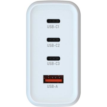 Techly Lader USB-C 1-2-3/USB-A 140W