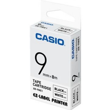 Casio XR-9WE1 - Zelf-klevende laag