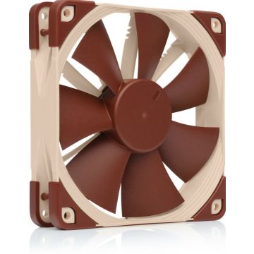 Noctua NF-F12, Ventilator, 12 cm, 300 RPM, 1500 RPM, 93,4 m³/uur, Beige, Bruin