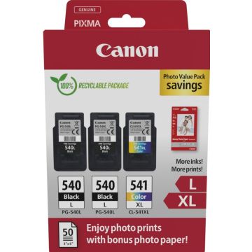 Canon PG-540L x2CL-541XL Photo Paper Value Pack - 2