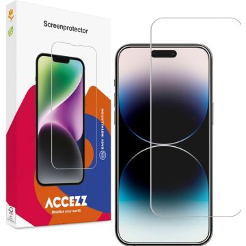 Accezz Gehard Glas Screenprotector iPhone 15 Plus / 15 Pro Max / 16 Plus