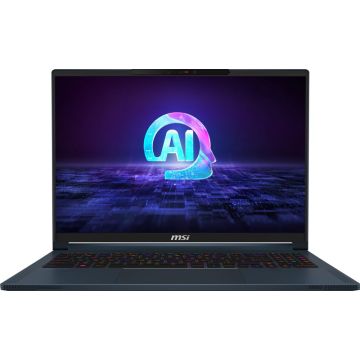 MSI Stealth 16 AI Studio A1VFG-024NL 16'' - Intel Core Ultra 7 155H, NVIDIA GeForce RTX 4060, 16 GB DDR5, 1 TB SSD, Windows 11 Pro, QWERTY, Blauw