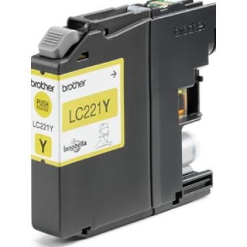 BROTHER LC221Y SINGLE BLISTER & DR SEC T