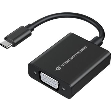 CONCEPTRONIC Adapter USB-C -> VGA 1080P60Hz 0.15m