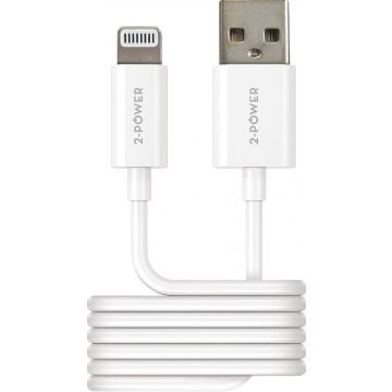 2-Power 1M USB-A to Lightning USB Cable