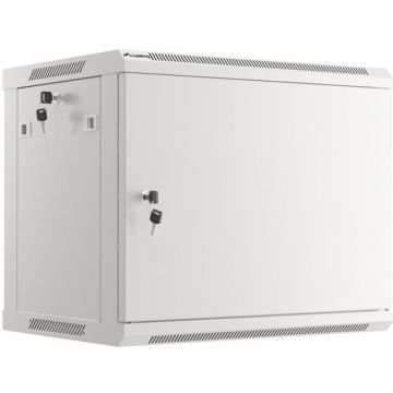 Lanberg Rack Wandbehuizing 19" 9U/600X450 (Flat-Pack) met Meta