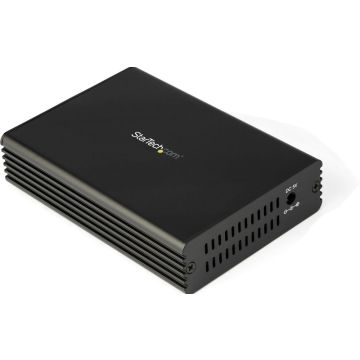 StarTech.com 10Gb Ethernet glasvezel naar RJ45 koper media converter met open SFP+ sleuf - 10GBASE-T