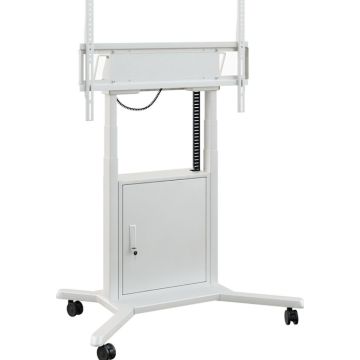 Hagor HP Twin Lift M-W mot.Höhenverstellbar, 55-86"" weiß