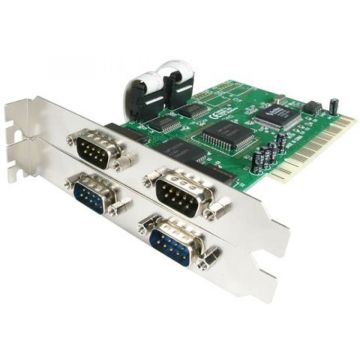 StarTech.com 4-poort PCI RS232 Seriële Adapterkaart met 16550 UART - Seriële adapter