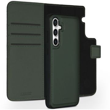 Accezz Premium Leather 2 in 1 Wallet Bookcase Samsung Galaxy S23 FE - Groen