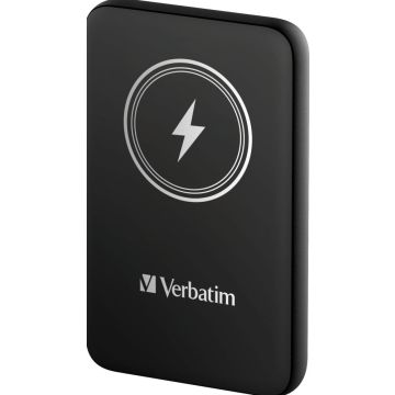 Verbatim Charge 'n' Go Magnetische Draadloze Power Bank 10000 Zwart - Draadloze Power Bank