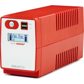USV SALICRU SPS 500 SOHO+ IEC,Line Int,500VA/300W,USB,LCD
