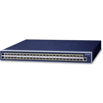 PLANET L3 46-Port GE SFP + 2Port GE TP/SFP + 4 Port 10G SFP+