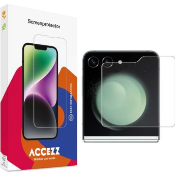 Accezz Gehard Glas Screenprotector Samsung Galaxy Z Flip 6 / Z Flip 5