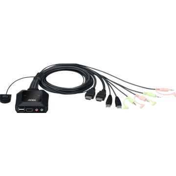 ATEN CS22H - KVM  audio  USB switch