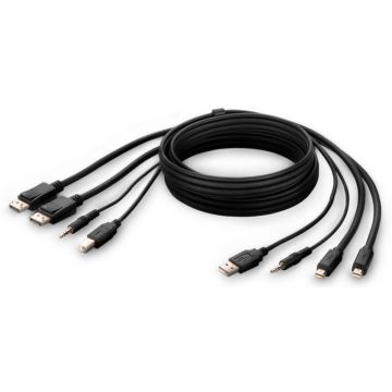 Belkin Secure KVM Combo Cable - VideoUSBaudiokabel