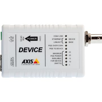 AXIS T8642 Ethernet Over Coax Device Unit PoE+ - Media-omzetter