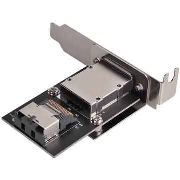 Silverstone SST-SA011 - Mini SAS SFF8087 naar SFF8088 Adapter