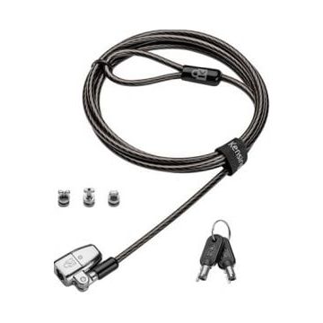 Kensington ClickSafe 2.0 3-in-1 Keyed Laptop Lock - Master Keyed
