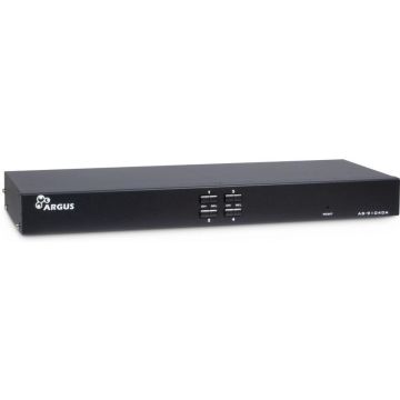 Inter-Tech KVM-Switch AS-9104DA RackmountDVI,4xDVI/USB/Audio retail