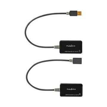 Nedis USB 2.0 Active Extension Cable - Zender en ontvanger