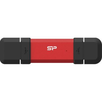 Silicon Power 500GB USB Stick USB Typ A+C 1050/850MB`s red