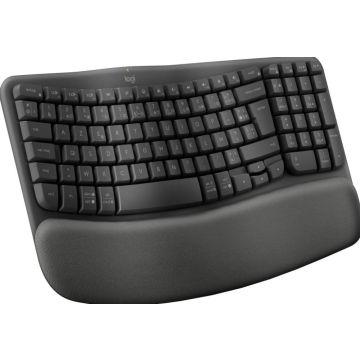 Logitech Wave Keys for Business - Ergonomisch Toetsenbord