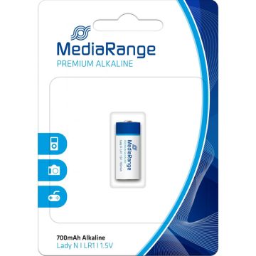 batterij Mediarange Prem. Blister Lady N Alkaline/LR1 1.5