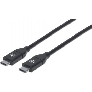 Manhattan USB 2.0 Kabel 480Mbit/s C-stekker auf C-stekker 2m