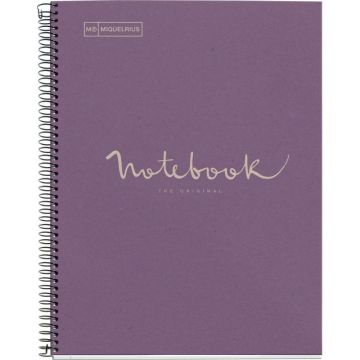 MAUL ECO Emotions NB1 ECOLAVENDER Recy.A4 SQU 80G roze (pallet zending)
