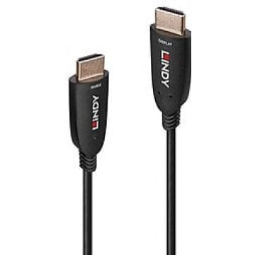 LINDY 50m Fibre Optic Hybrid HDMI 8K60 Kabel