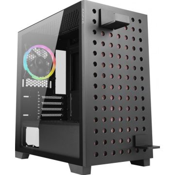 Behuizing AZZA mATX Elise 140 tempered Glass ARGB 2xUSB3.0