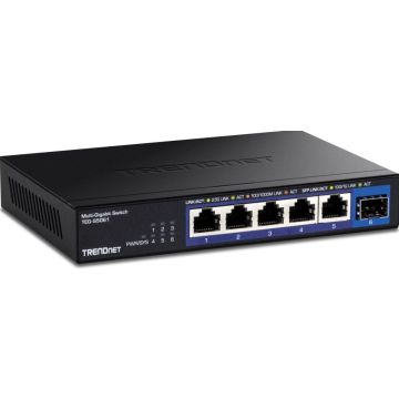 TRENDnet TEG‑S5061 - 6‑poort 2.5G unmanaged switch