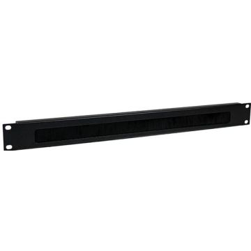 StarTech.com 1U borstelstrip-kabelpaneel voor horizontale serverracks - Beheerpaneel rekkabel