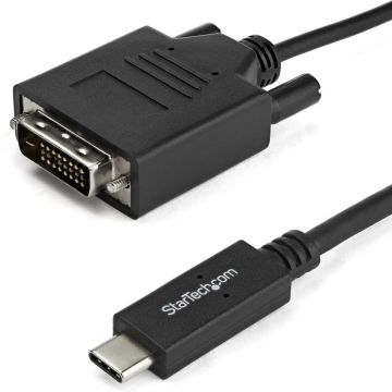 StarTech.com USB-C naar DVI adapterkabel - USB Type-C naar DVI kabel