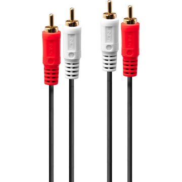 LINDY 5m Premium Phono To Phono Cable