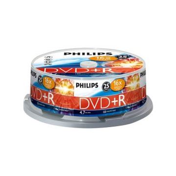 Philips DR4S6B25F - 25 x DVD+R