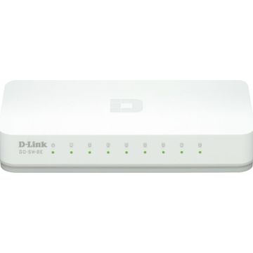 dlinkgo 8-Port Fast Ethernet Easy Desktop Switch GO-SW-8E - Switch