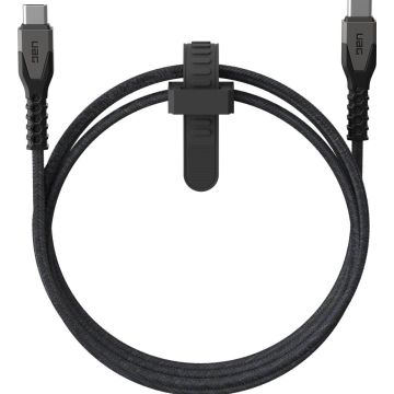 UAG Rugged Charging Cable USB-C to USB-C 5ft- BlackGray - USB-kabel