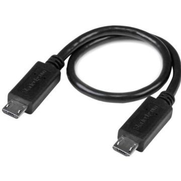 StarTech.com 20 cm USB OTG kabel - Micro USB naar Mini USB