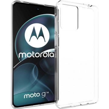Accezz Clear Backcover Motorola Moto G14 - Transparant