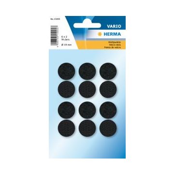 Herma 15005 Velcro Strippen zwart  ? 19 mm