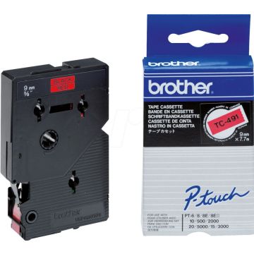 Brother - Zwart op rood