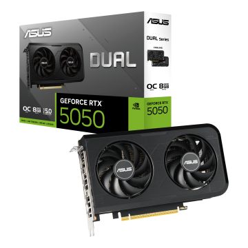 ASUS Dual GeForce RTX 5050 OC Edition - Videokaart