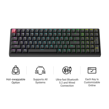 Keychron K4 QMK - Toetsenbord