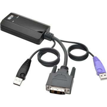 Tripp Lite DVI USB Server Interface w Virtual Media & CAC for B064 KVMs TAA - KVM  USB uitbreider