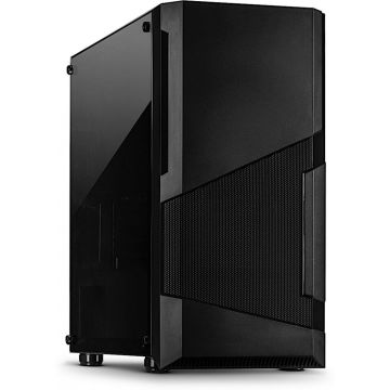 Inter-Tech Gaming-Gehäuse SM-007 ENFORCER ,Tempered Glass