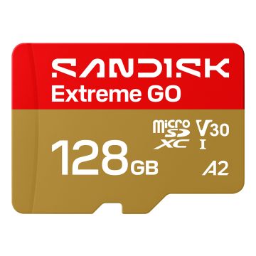 SanDisk Extreme GO microSDHC 128GB - Flashgeheugenkaart