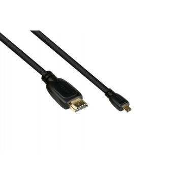 Good Connections Kabel HDMI2.0b-Micro-St.(Type D) zwart. 0,5m